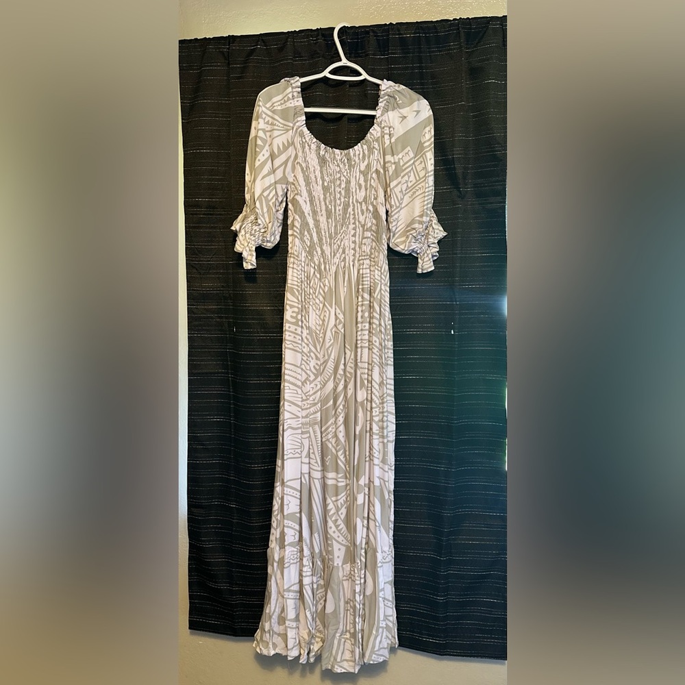 MANAOLA TRIBAL DESIGN DRESS